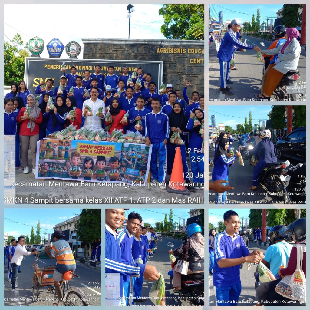 Jumat Berkah di SMK Negeri 4: Inspirasi dari Bapak Raihan Gumilang, Tokoh Muda Kotawaringin Timur