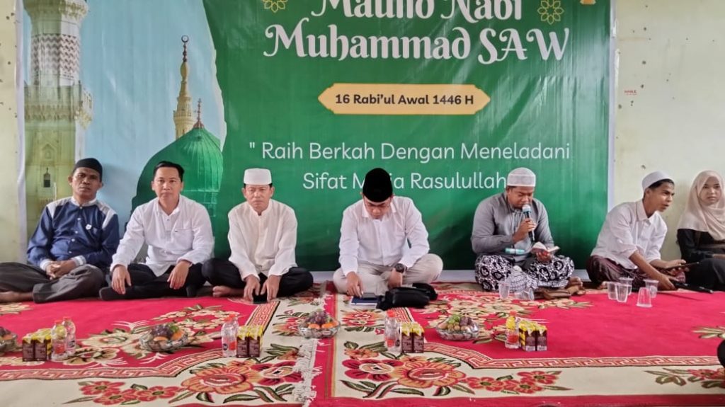 SMK Negeri 4 Sampit Gelar Perayaan Maulid Nabi Muhammad SAW dengan Tema “Raih Berkah dengan Meneladani Sifat Mulia Rasulullah”