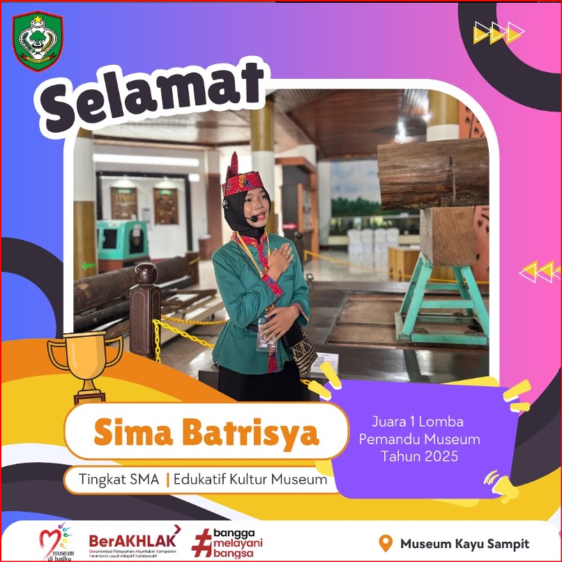 SMK Negeri 4 Sampit Raih Prestasi Gemilang dalam Lomba Pemandu Museum Kayu Sampit ke-21
