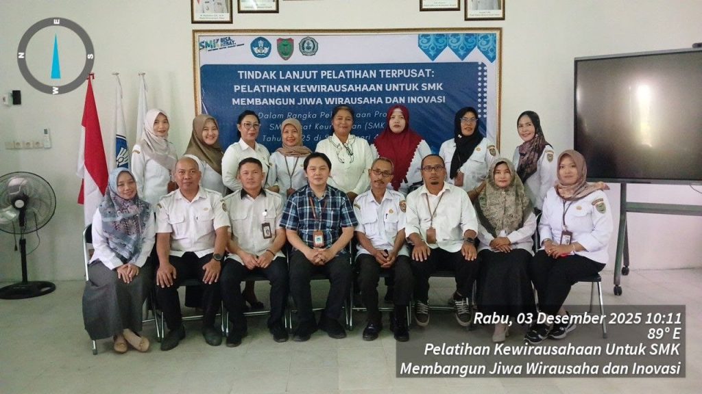 Penguatan Jiwa Wirausaha dan Inovasi Melalui Tindak Lanjut Pelatihan Terpusat di SMK Negeri 4 Sampit
